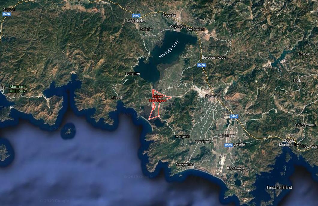 Dalyan Location